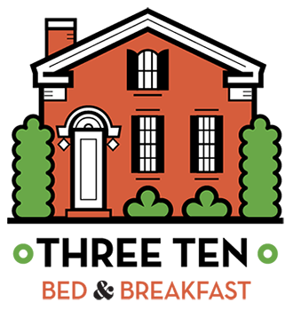 three ten bed and breakfast logo