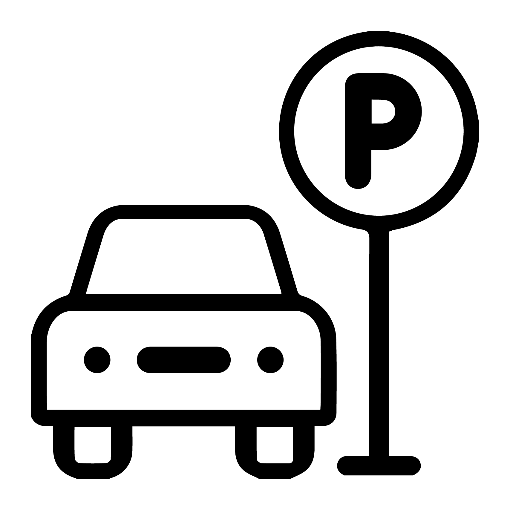 onstreet parking icon